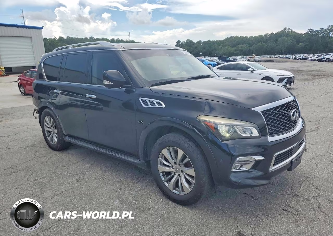 2017 Infiniti Qx80 Base VIN:JN8AZ2NF6H9642673 - 4