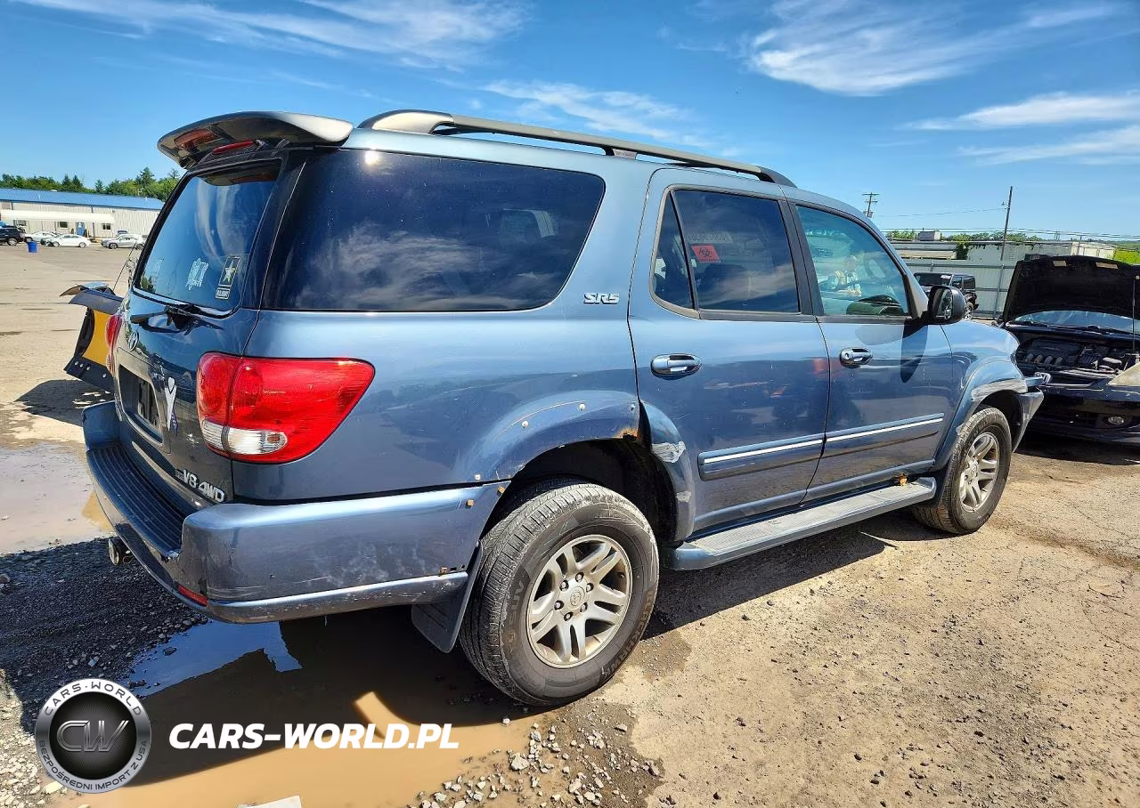 2005 Toyota Sequoia Sr5 VIN:5TDBT44A55S237985 - 3