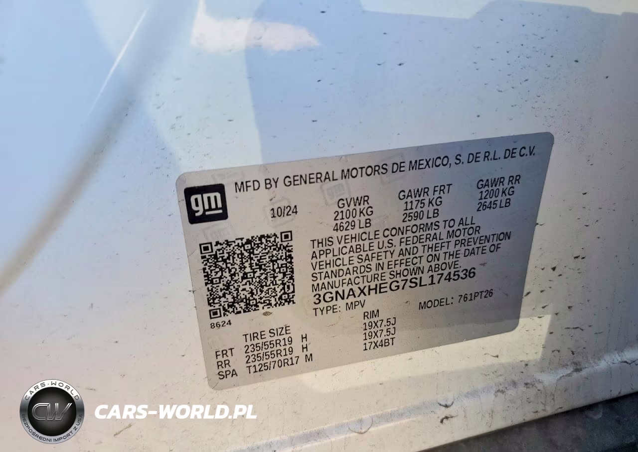 2025 Chevrolet Equinox Lt VIN:3GNAXHEG7SL174536 - 13