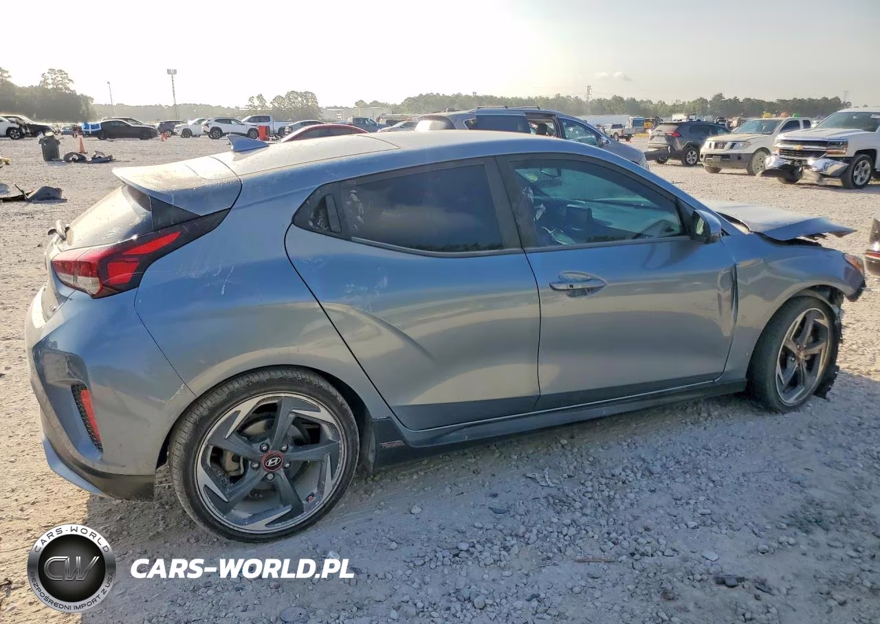 2019 Hyundai Veloster Turbo 1.6T VIN:KMHTH6AB6KU015392 - 3