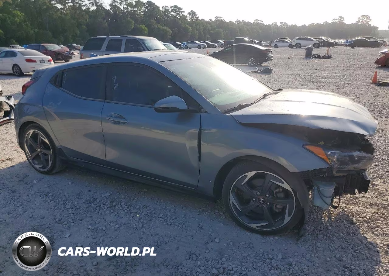 2019 Hyundai Veloster Turbo 1.6T VIN:KMHTH6AB6KU015392 - 4
