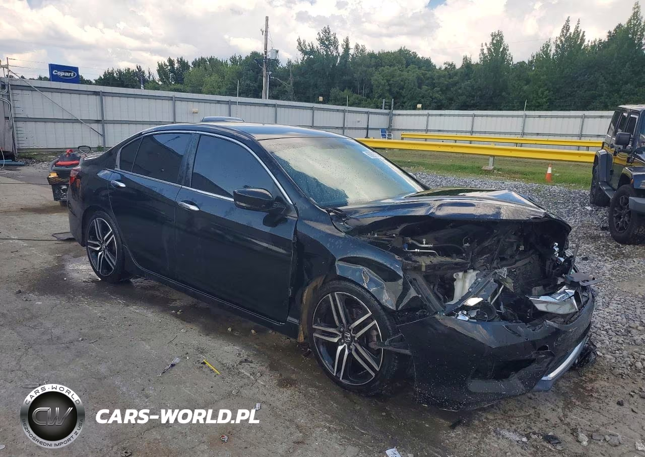 2016 Honda Accord Sport VIN:1HGCR2F55GA191891 - 4