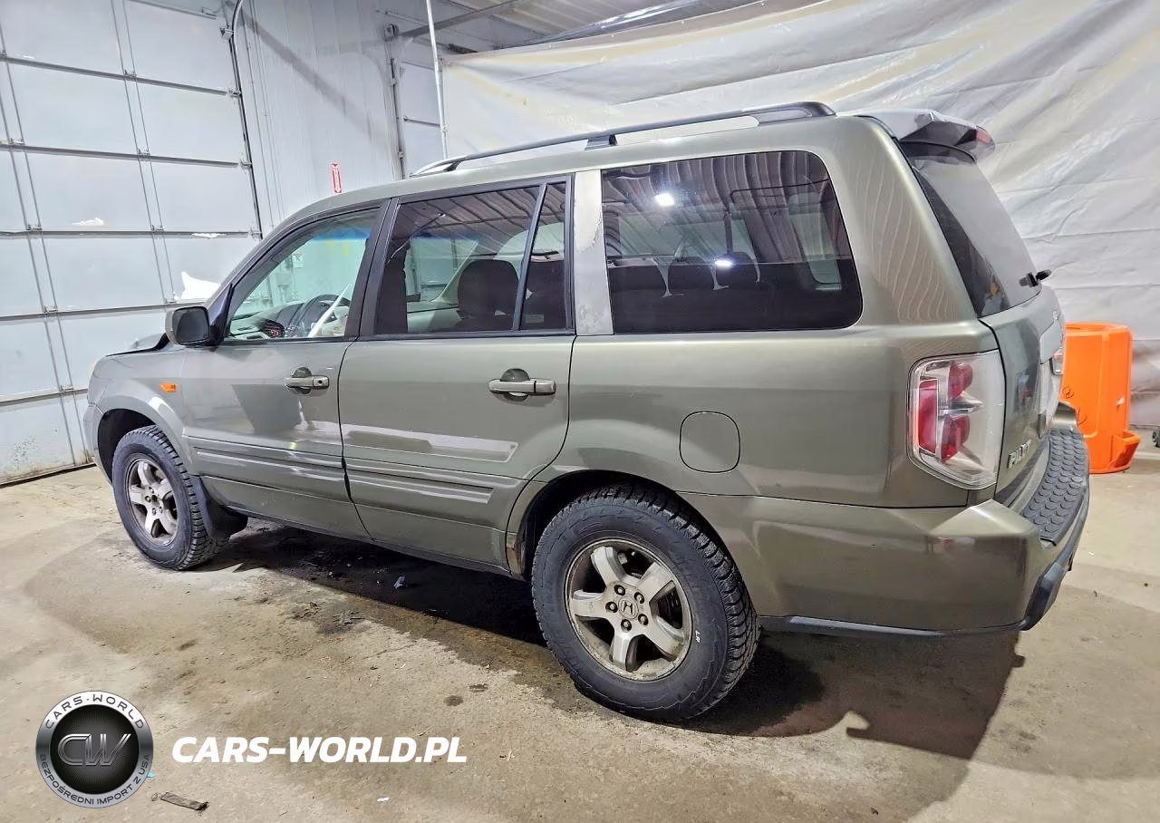 2007 Honda Pilot Ex VIN:5FNYF184X7B025756 - 2