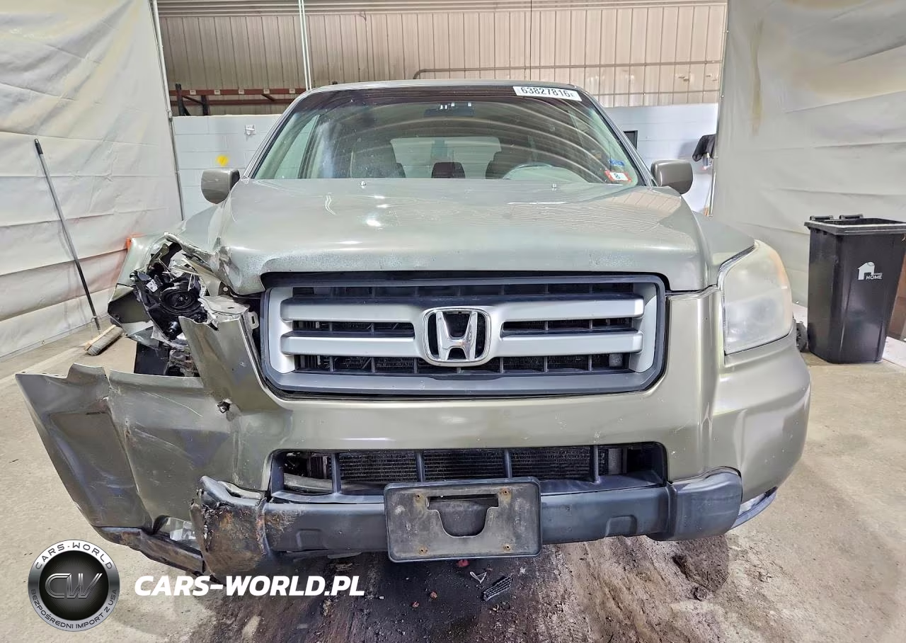 2007 Honda Pilot Ex VIN:5FNYF184X7B025756 - 5