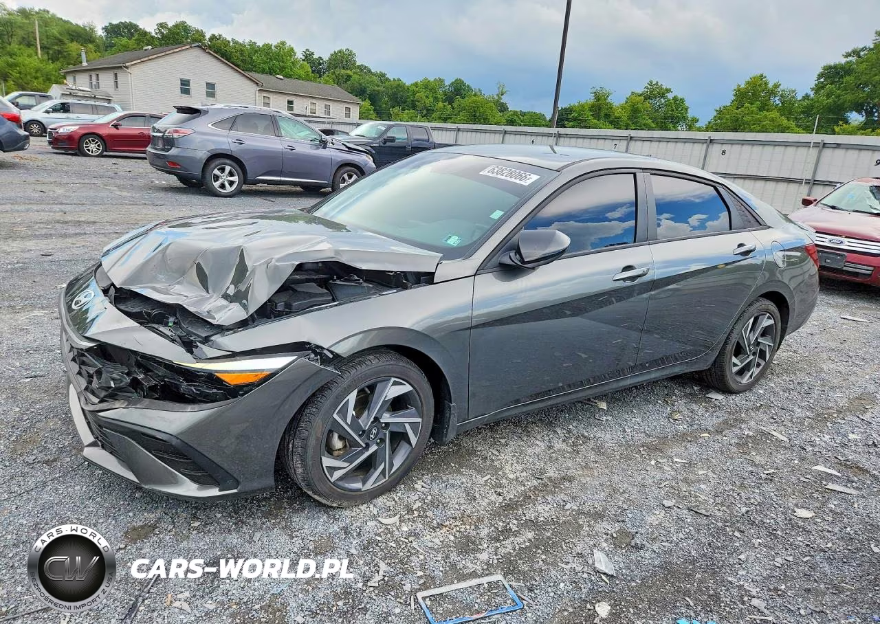 2025 Hyundai Elantra Sel Sport VIN:KMHLM4DGXSU953869 - 1