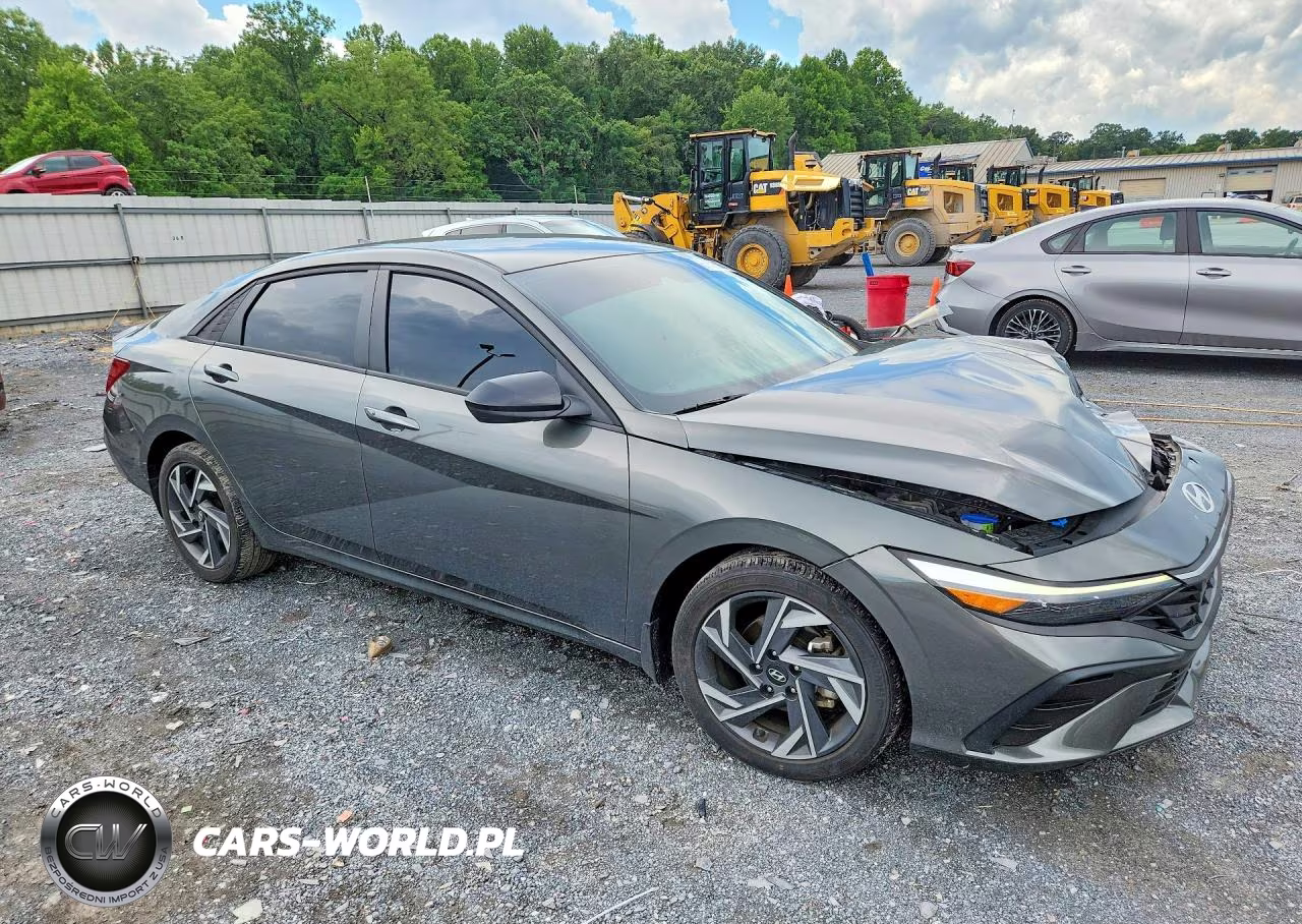 2025 Hyundai Elantra Sel Sport VIN:KMHLM4DGXSU953869 - 4