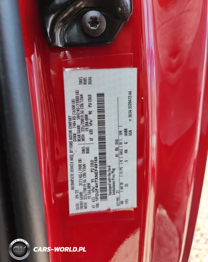 2022 Ford F450 Super Duty VIN:1FDUF4HTXNEF49166 - 13