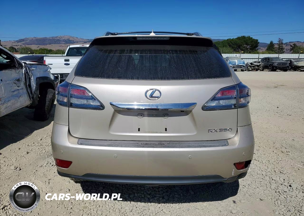 2012 Lexus Rx 350 VIN:2T2ZK1BA7CC067052 - 6