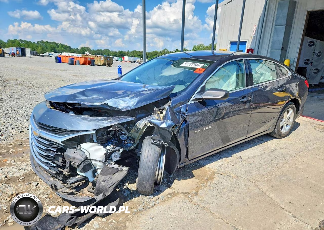 2020 Chevrolet Malibu Ls VIN:1G1ZB5ST6LF014856 - 1