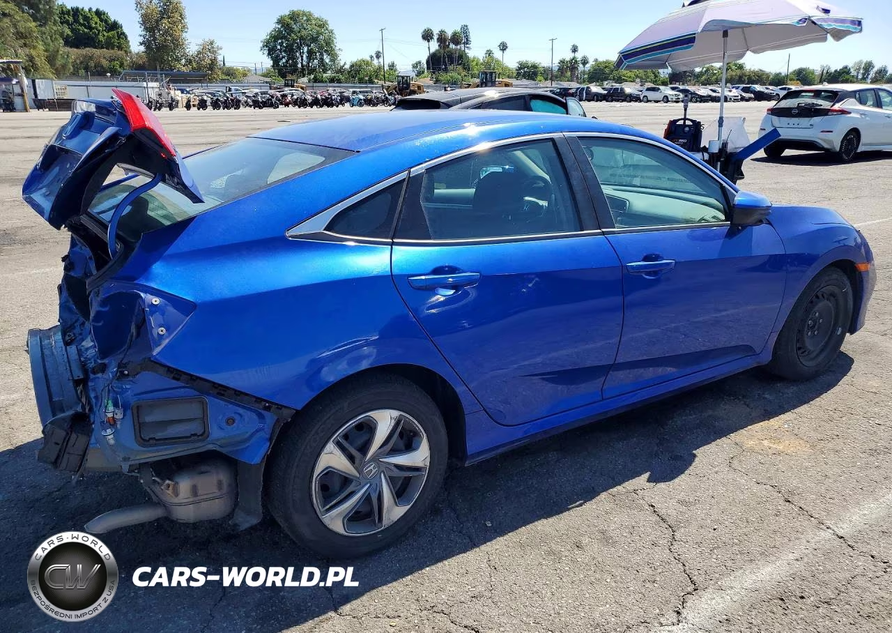 2020 Honda Civic Lx VIN:2HGFC2F67LH566568 - 3