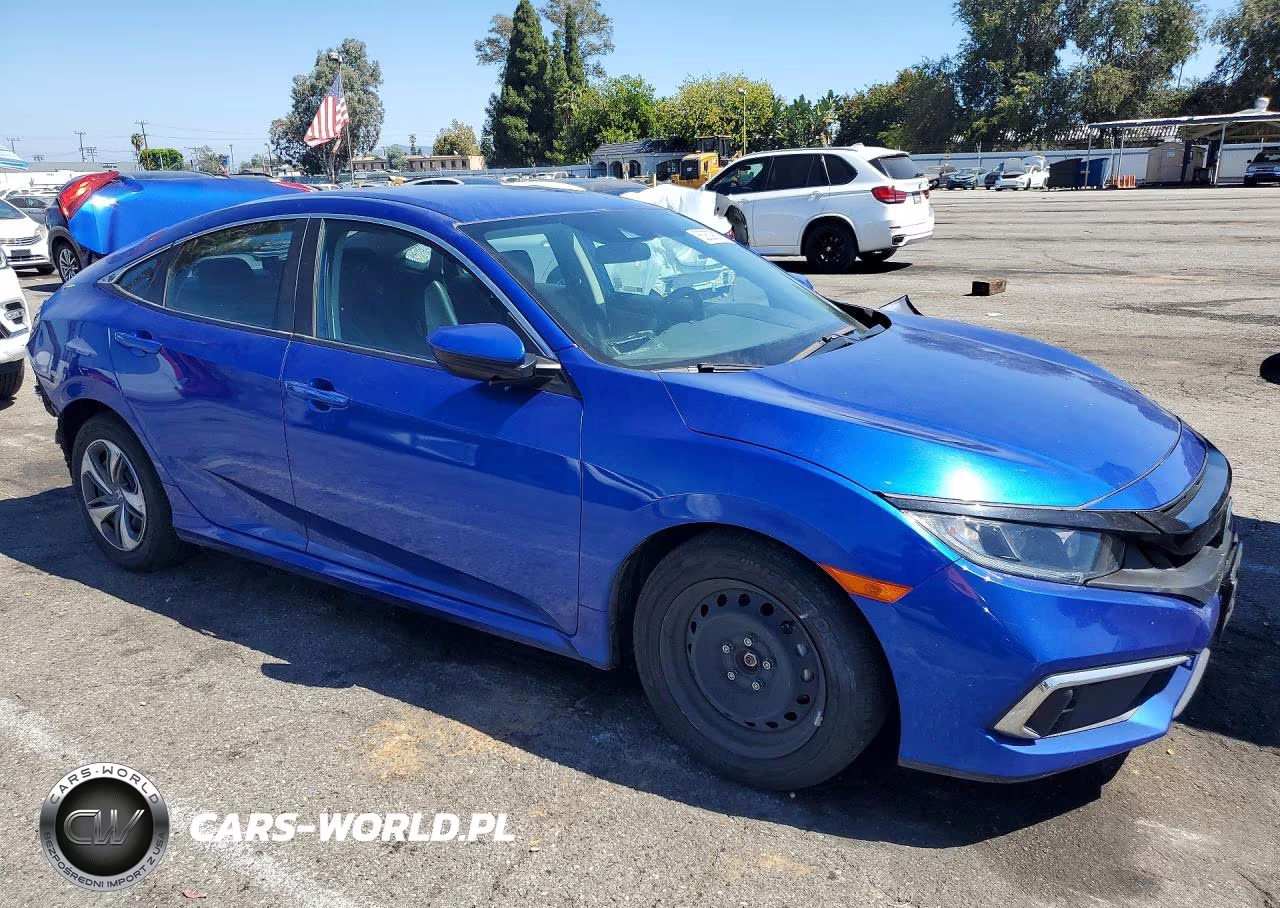 2020 Honda Civic Lx VIN:2HGFC2F67LH566568 - 4