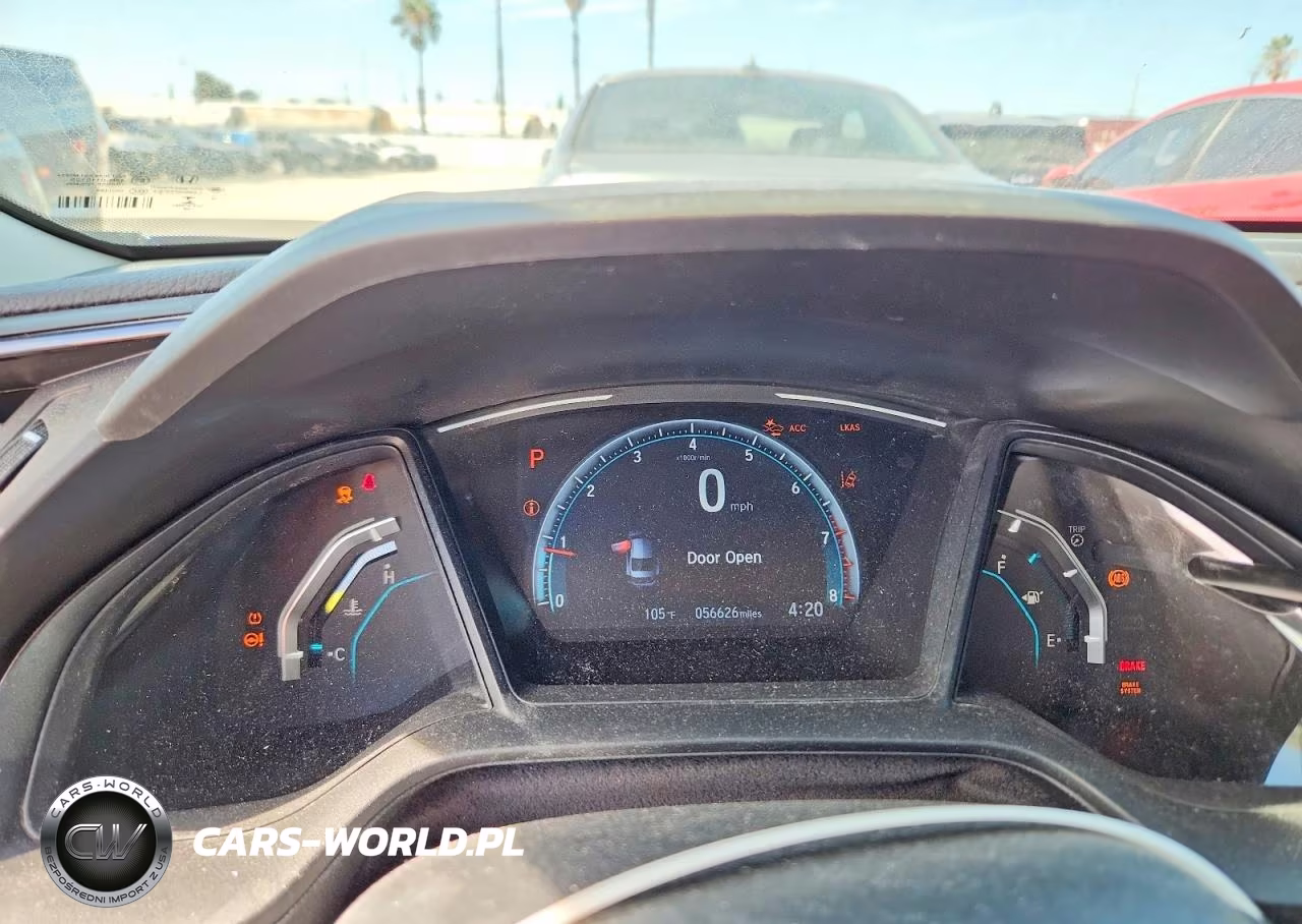 2020 Honda Civic Lx VIN:2HGFC2F67LH566568 - 9