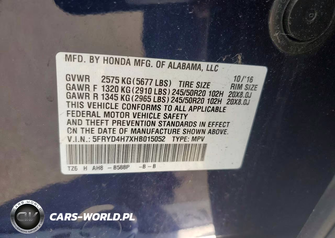 2017 Acura Mdx Technology VIN:5FRYD4H7XHB015052 - 14