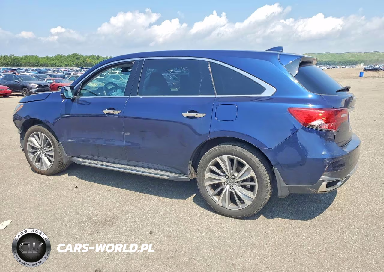 2017 Acura Mdx Technology VIN:5FRYD4H7XHB015052 - 2