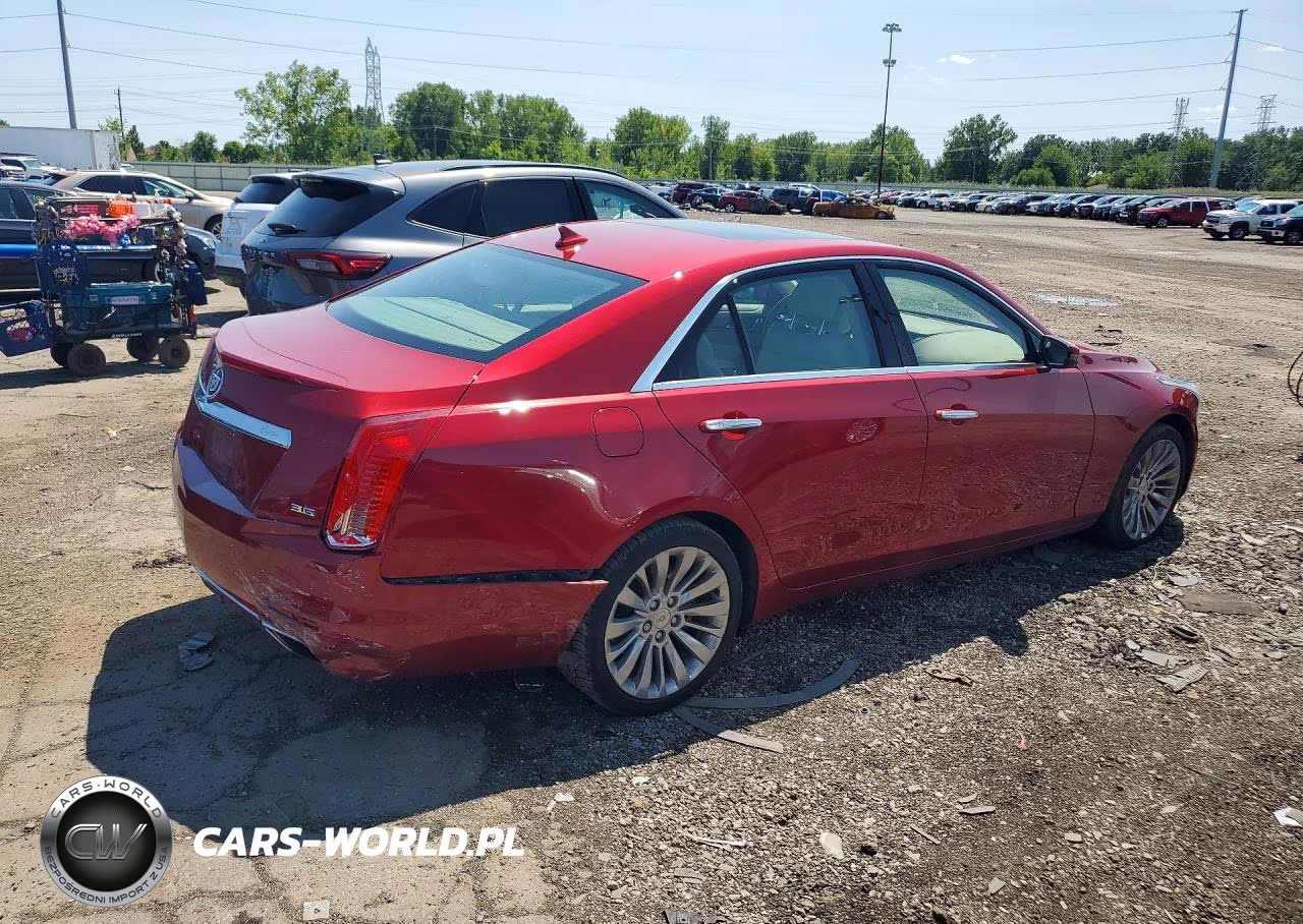 2014 Cadillac Cts Luxury Collection VIN:1G6AX5S32E0191774 - 3