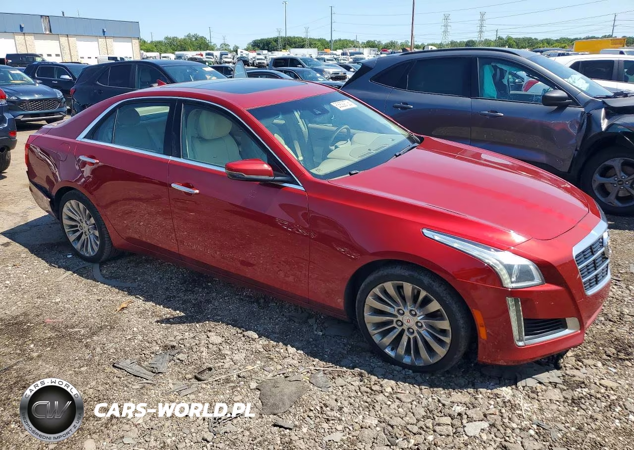 2014 Cadillac Cts Luxury Collection VIN:1G6AX5S32E0191774 - 4