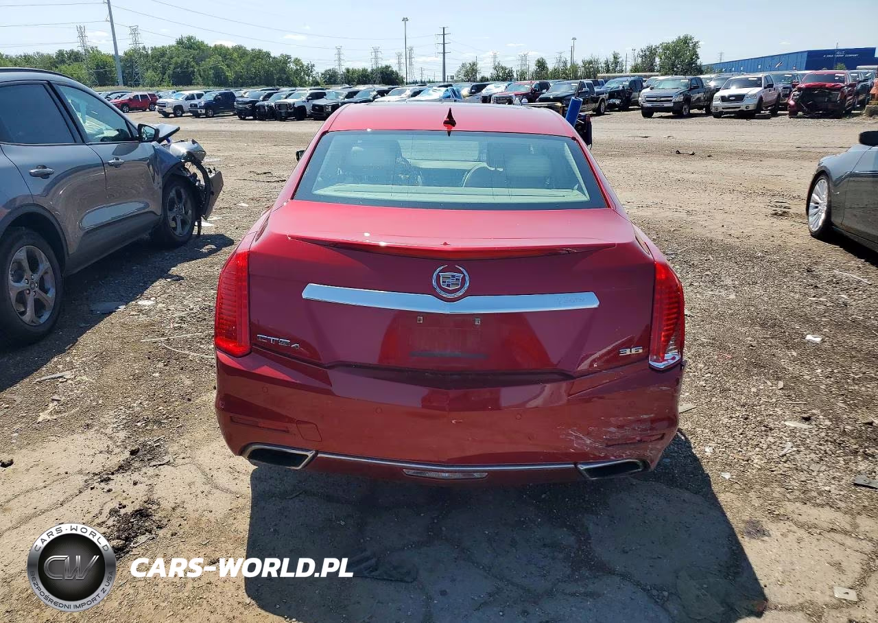 2014 Cadillac Cts Luxury Collection VIN:1G6AX5S32E0191774 - 6