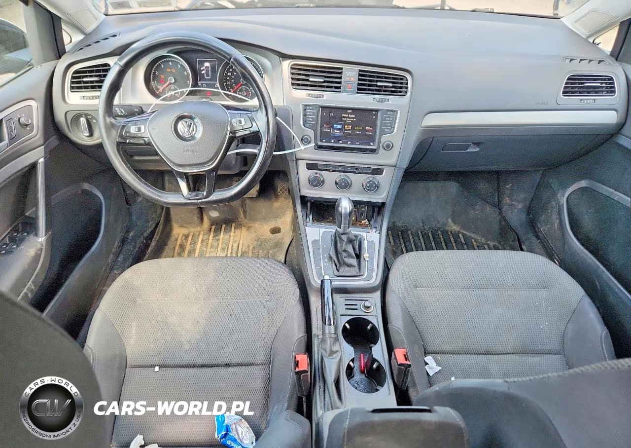 2017 Volkswagen Golf Sportwagen S VIN:3VWC17AU6HM507821 - 8