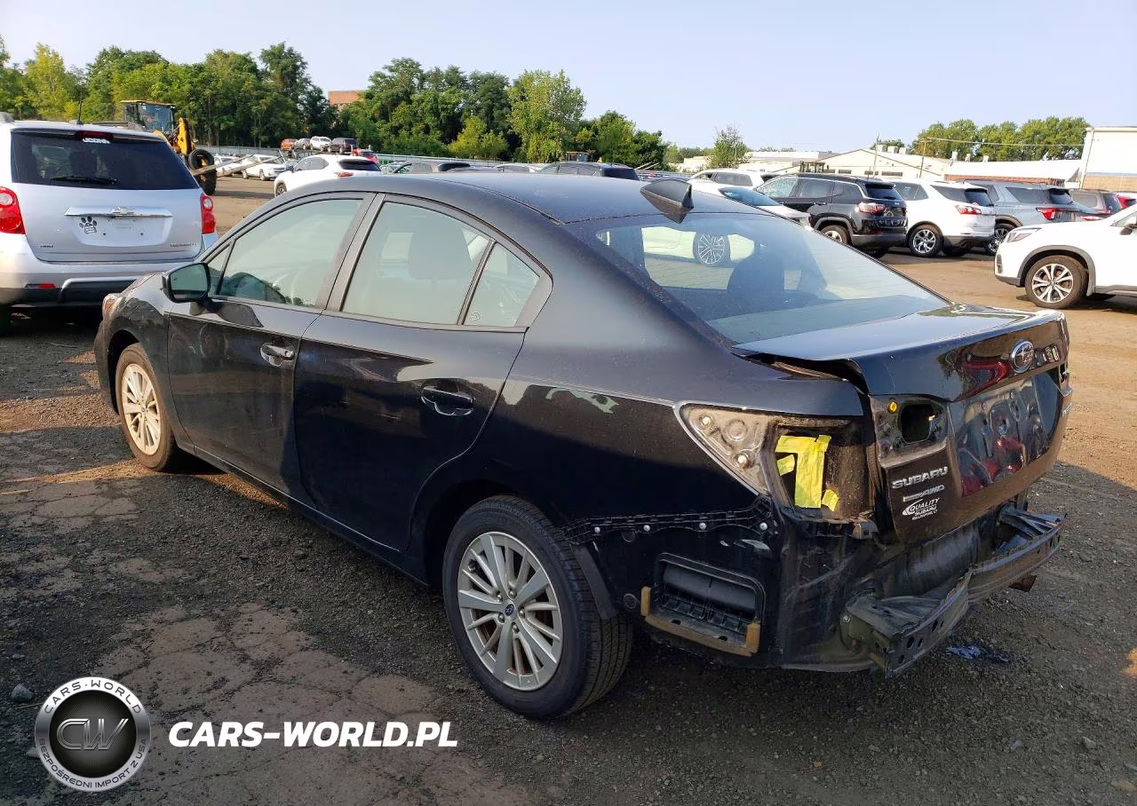 2018 Subaru Impreza Premium VIN:4S3GKAB68J3607795 - 2