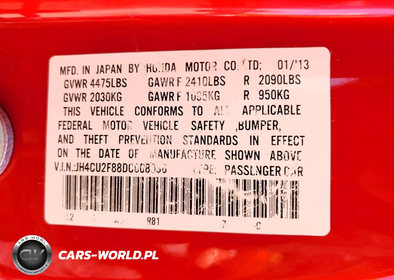 2013 Acura Tsx Se VIN:JH4CU2F88DC008036 - 12