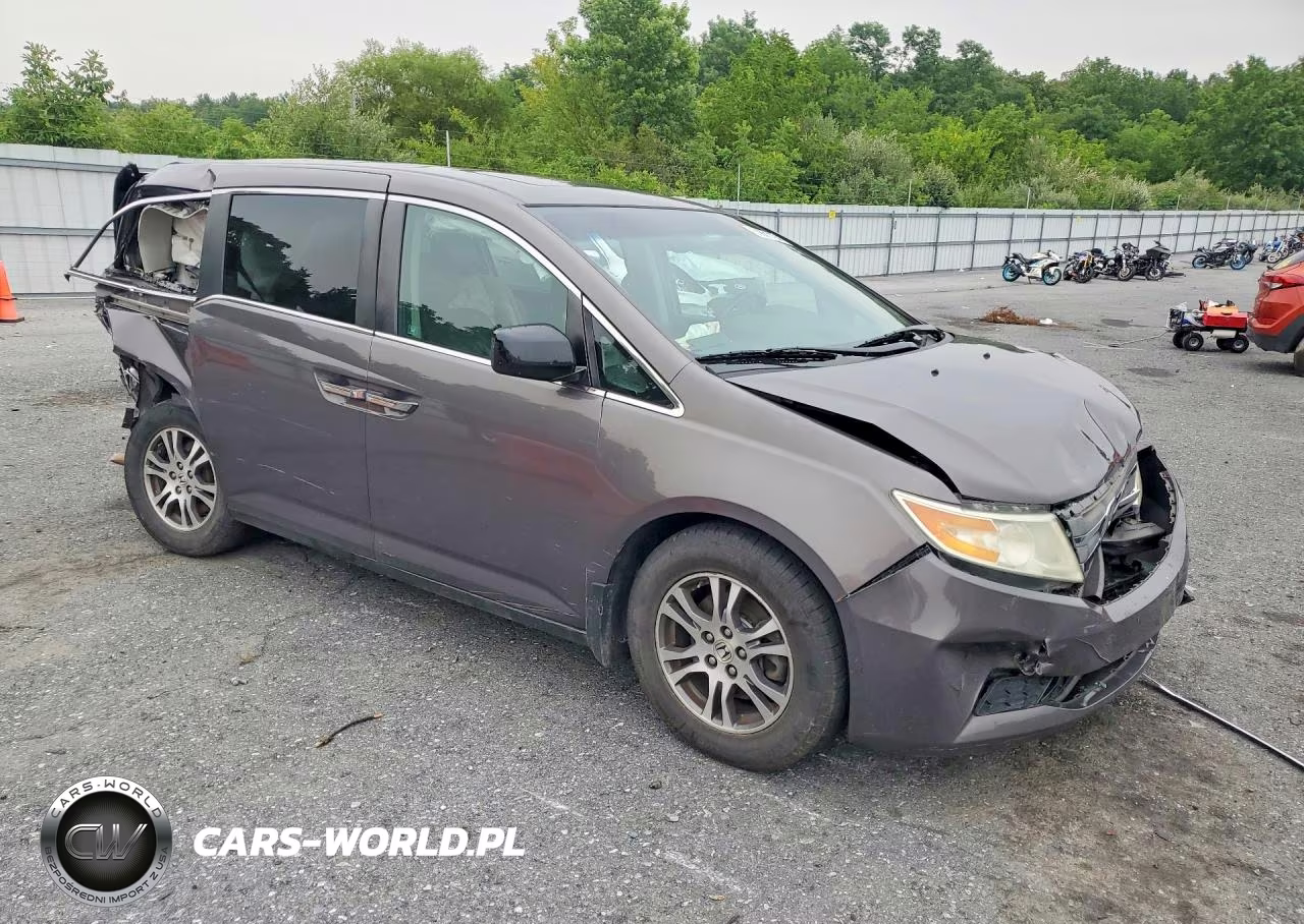 2012 Honda Odyssey Exl VIN:5FNRL5H64CB054699 - 4
