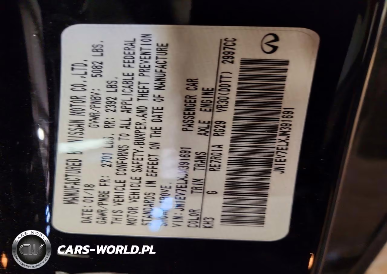 2018 Infiniti Q60 3.0T Luxe VIN:JN1EV7ELXJM391691 - 12