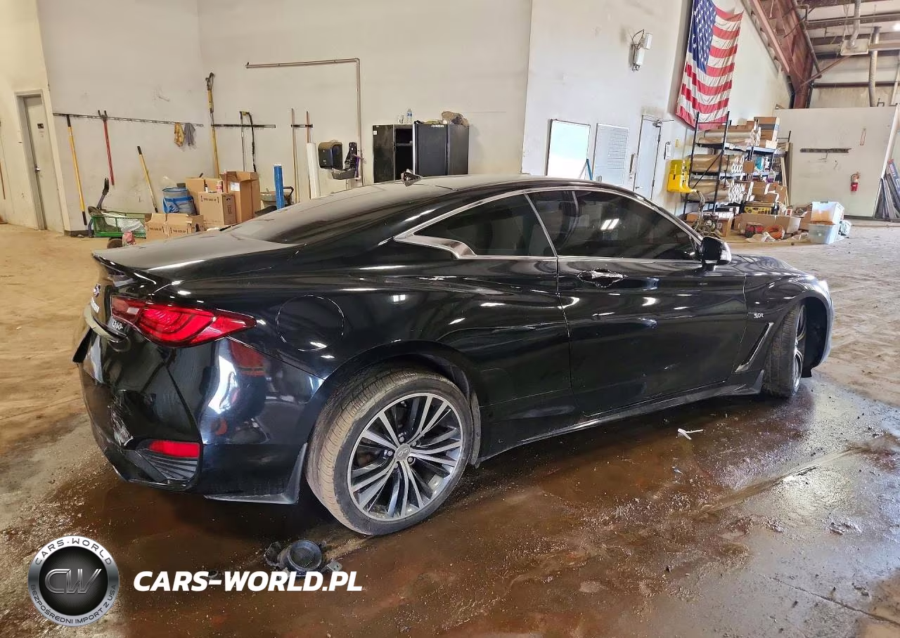 2018 Infiniti Q60 3.0T Luxe VIN:JN1EV7ELXJM391691 - 3