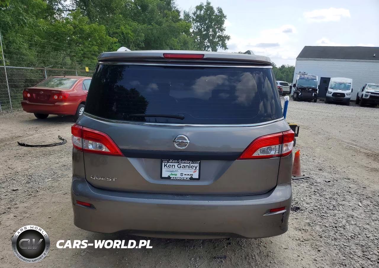 2016 Nissan Quest 3.5 S VIN:JN8AE2KP6G9150023 - 6
