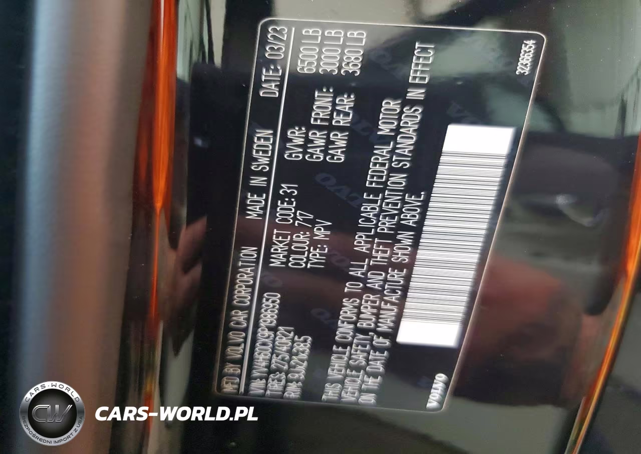 2023 Volvo Xc90 Ultimate VIN:YV4H60CX9P1986950 - 13