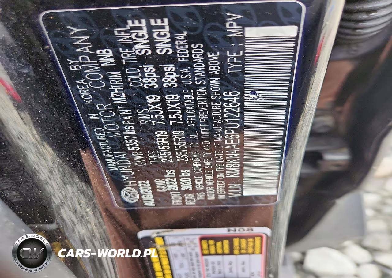 2023 Hyundai Ioniq 5 VIN:KM8KN4AE6PU122646 - 13