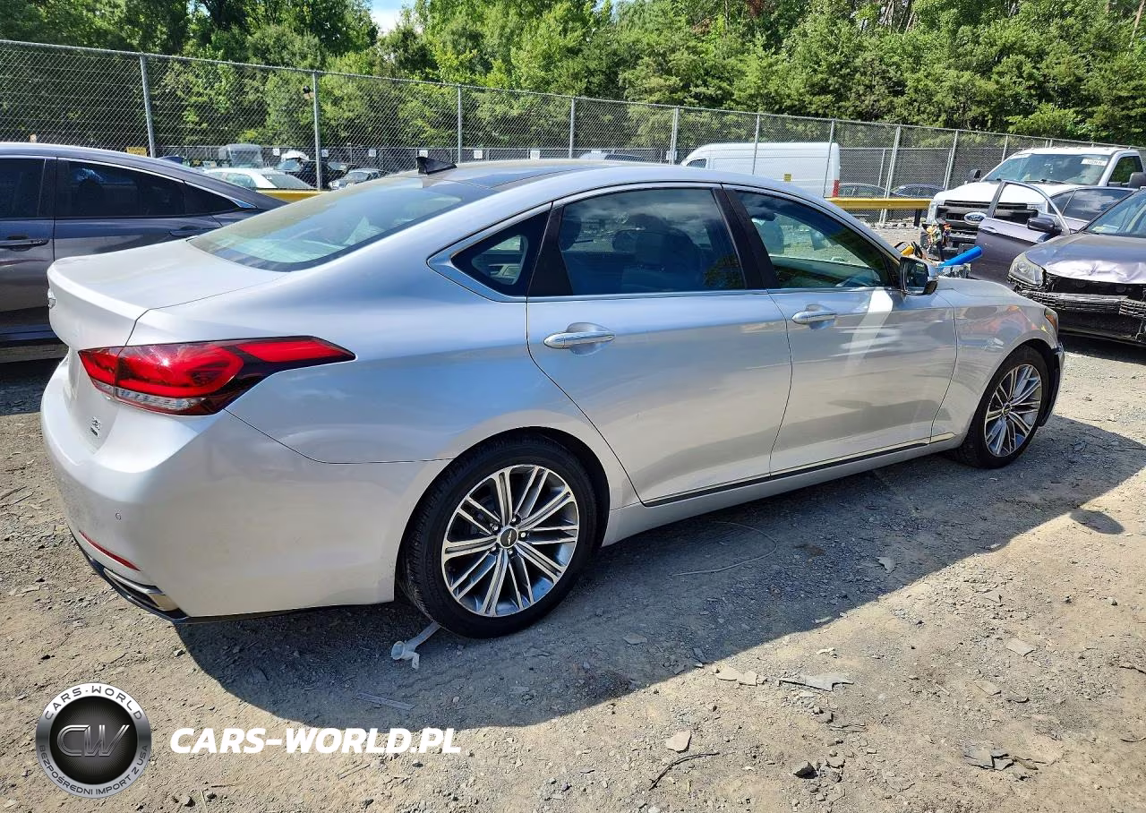 2018 Genesis G80 3.8 VIN:KMHGN4JE2JU236818 - 3