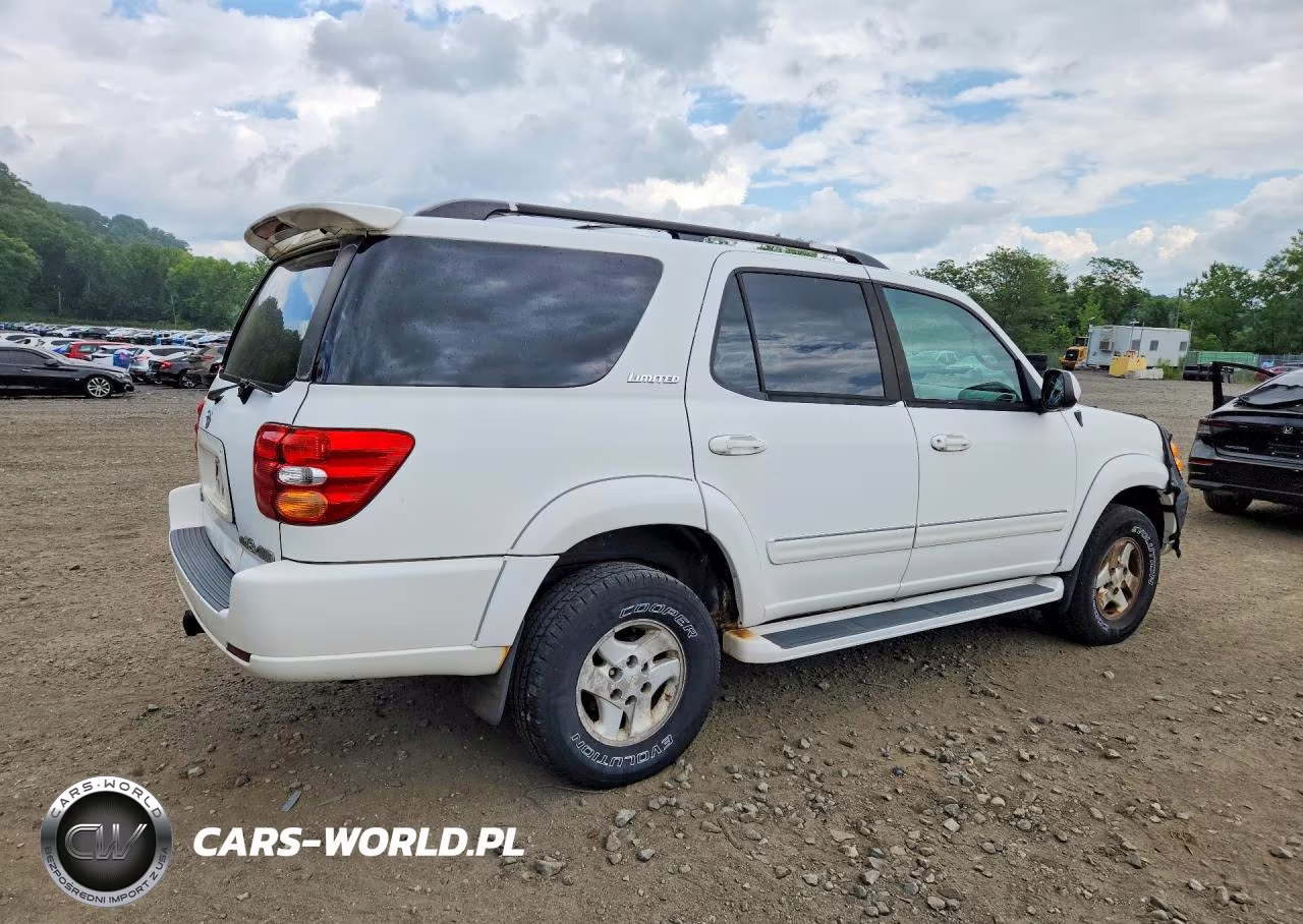 2001 Toyota Sequoia Limited VIN:5TDBT48A11S052174 - 3