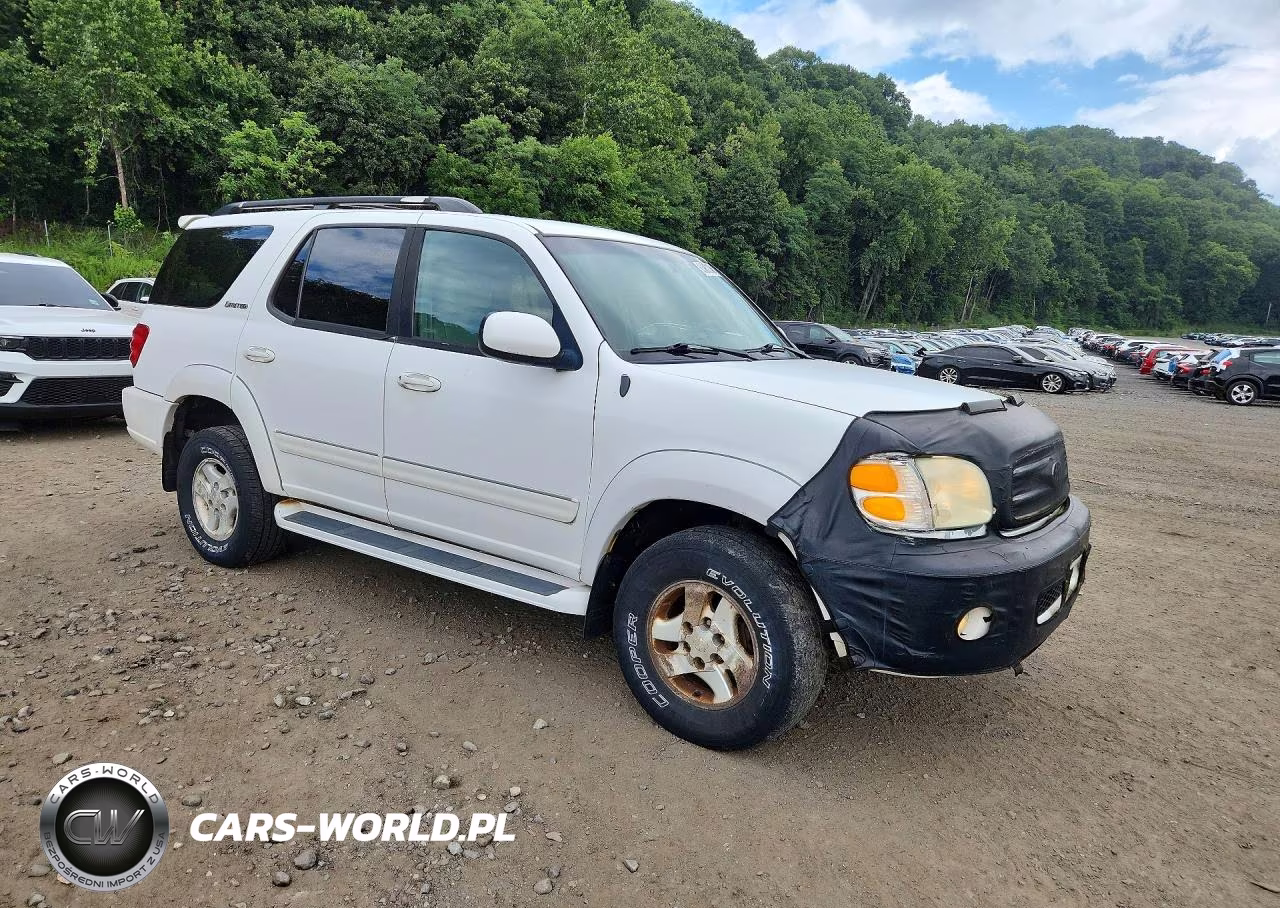 2001 Toyota Sequoia Limited VIN:5TDBT48A11S052174 - 4