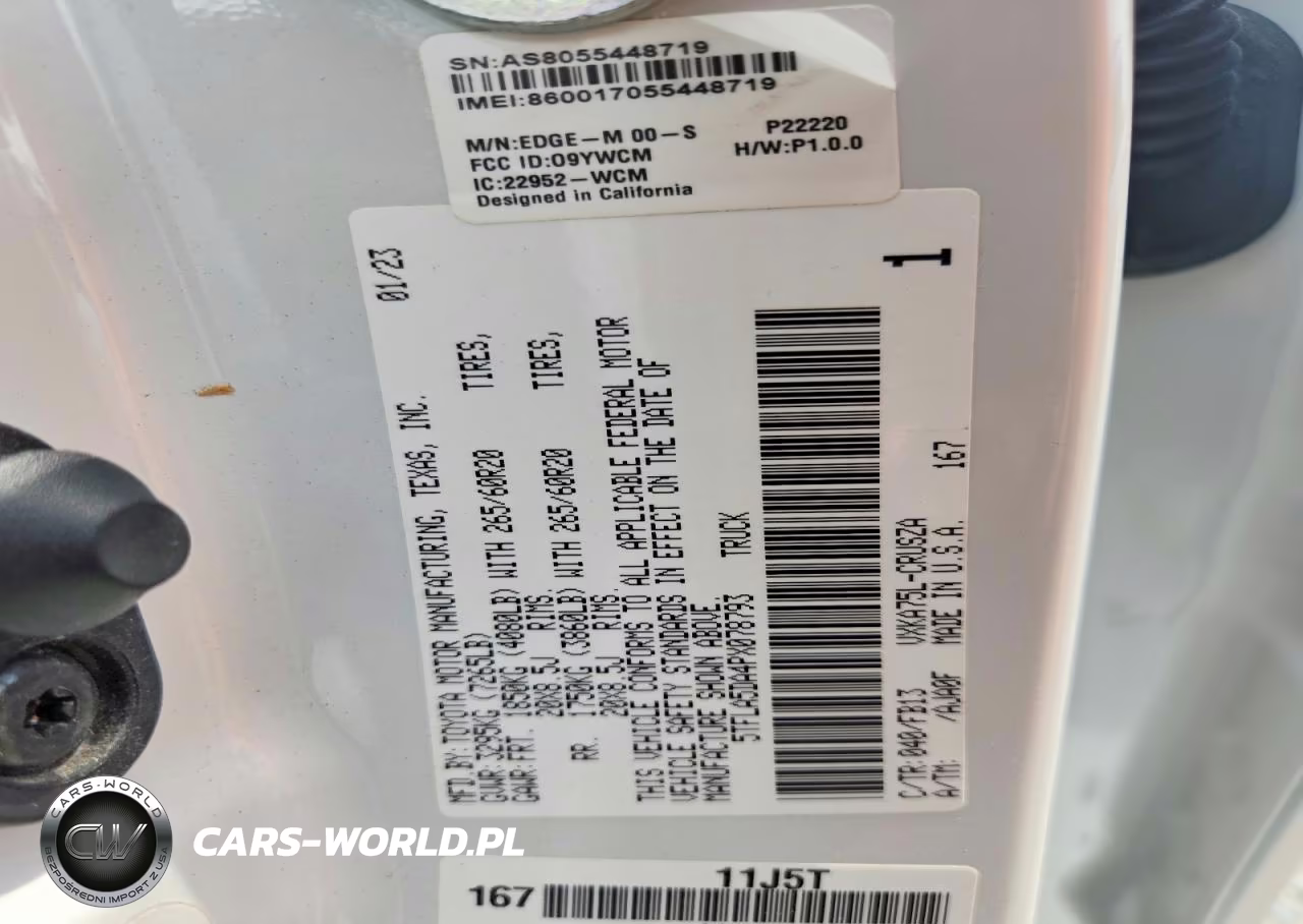 2023 Toyota Tundra Sr5 VIN:5TFLA5DA4PX078793 - 12