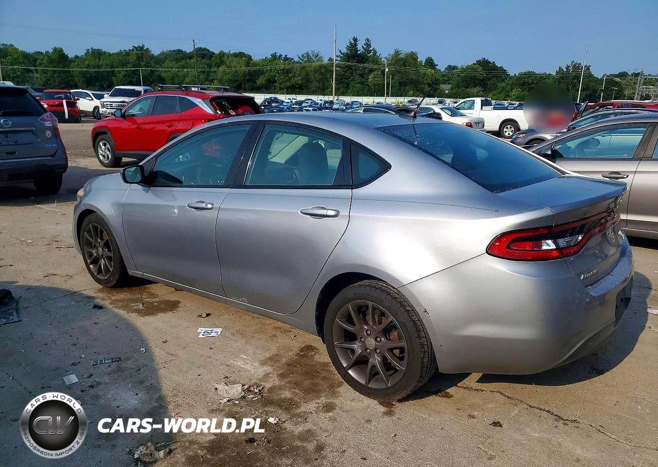 2016 Dodge Dart Se VIN:1C3CDFAA0GD668111 - 2