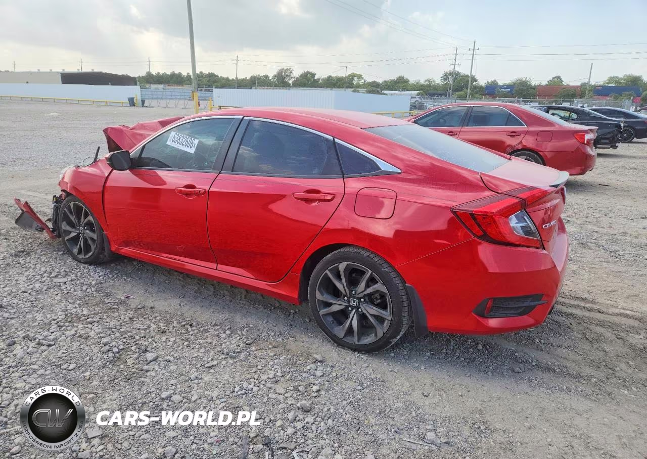 2019 Honda Civic Sport VIN:2HGFC2F82KH512241 - 2