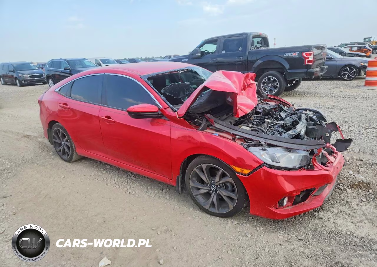 2019 Honda Civic Sport VIN:2HGFC2F82KH512241 - 4