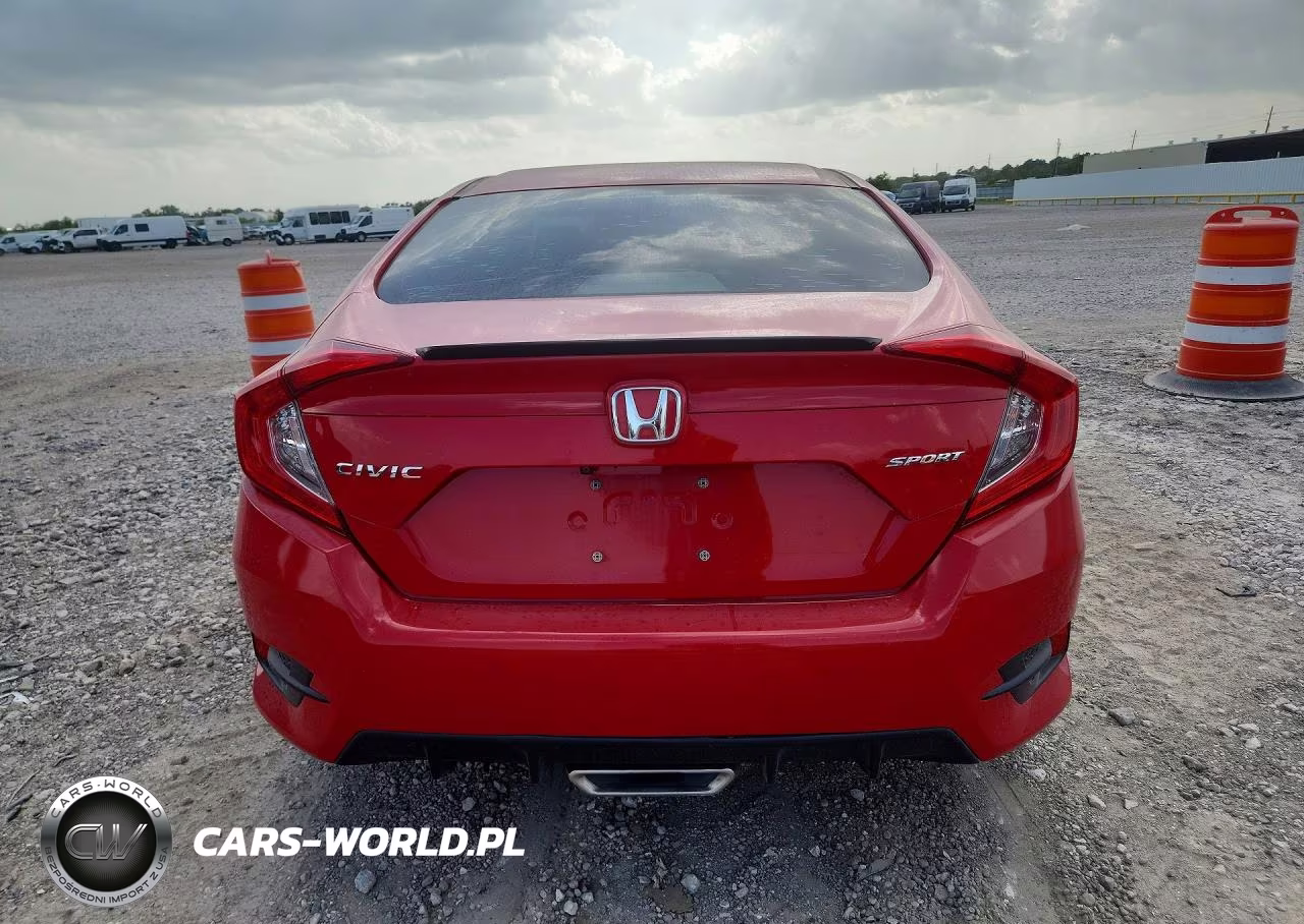 2019 Honda Civic Sport VIN:2HGFC2F82KH512241 - 6