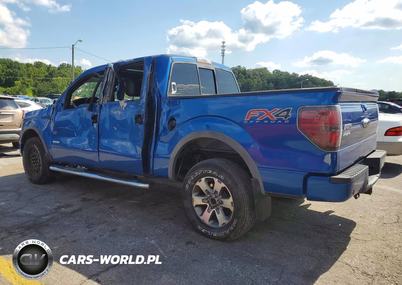 2012 Ford F150 Supercrew VIN:1FTFW1ET0CKE30668 - 2