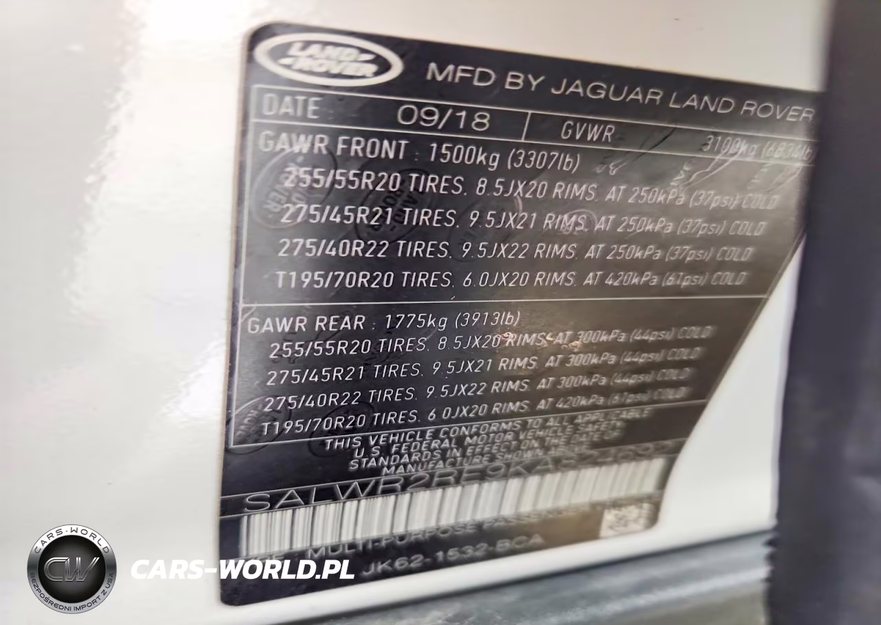 2019 Land Rover Range Rover Sport Supercharged Dynamic VIN:SALWR2RE9KA824692 - 14