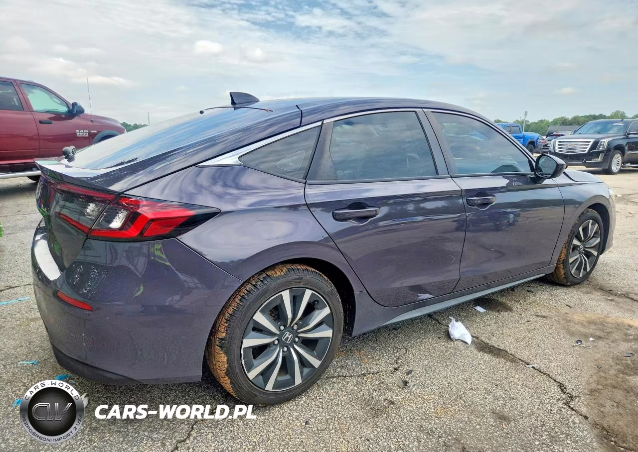 2022 Honda Civic Exl VIN:19XFL1H71NE008759 - 3
