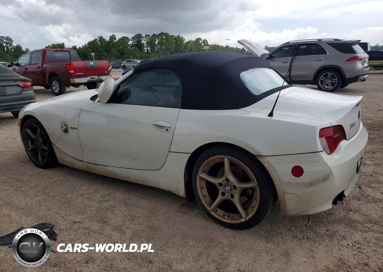 2007 BMW Z4 3.0Si VIN:4USBU53507LX03683 - 2