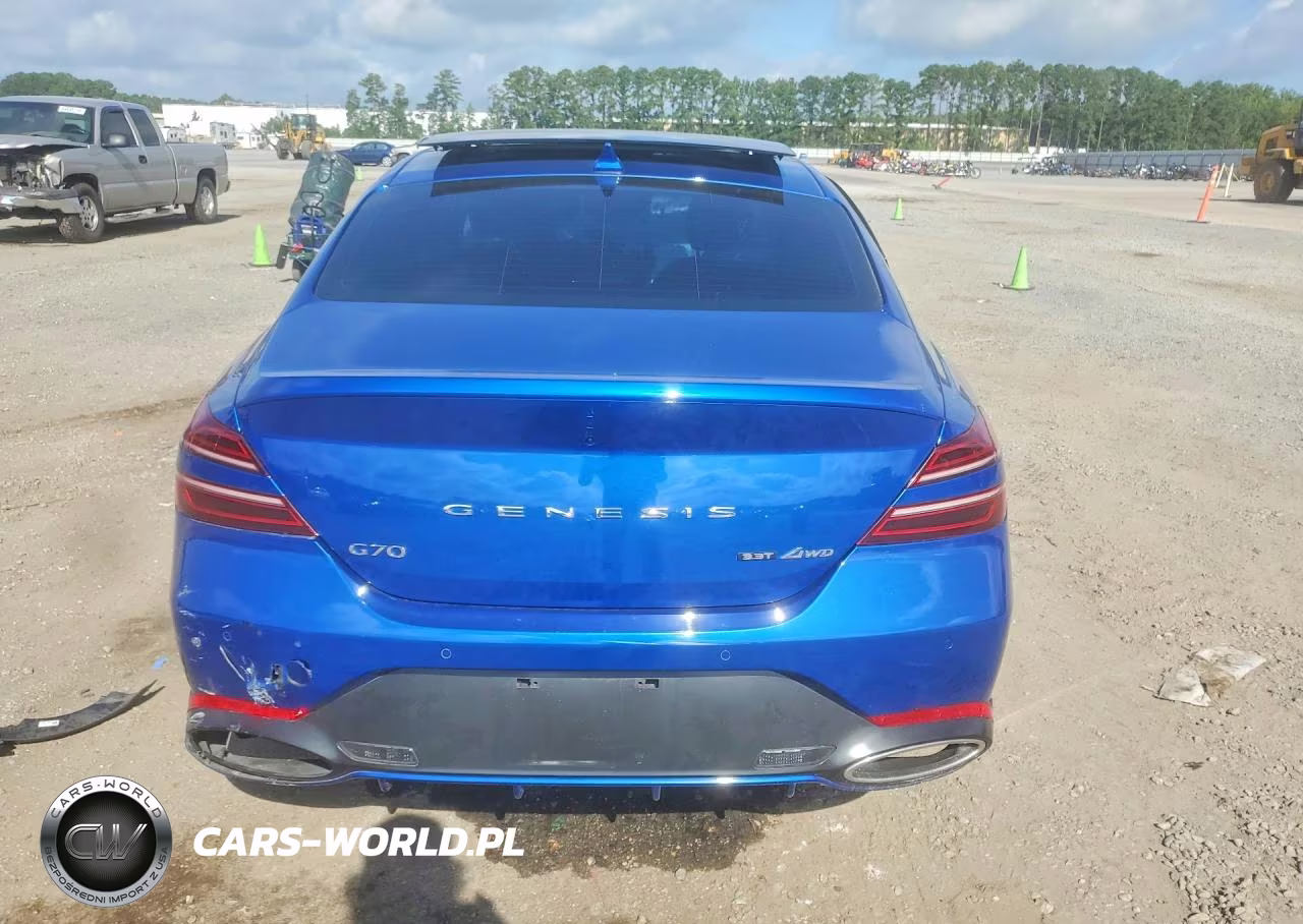 2025 Genesis G70 3.3T Sport Prestige VIN:KMTG54SE0SU149697 - 6