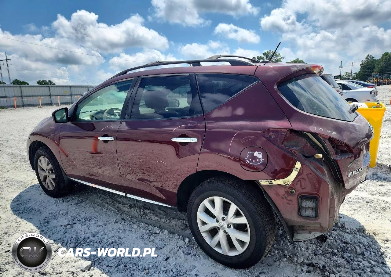 2011 Nissan Murano S-Sl-Le VIN:JN8AZ1MU9BW062675 - 2