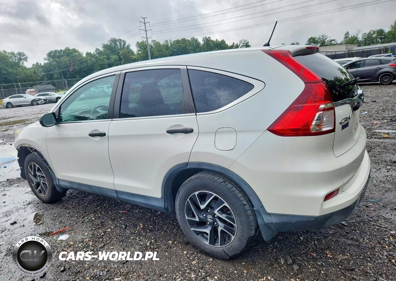 2016 Honda Cr-V Se VIN:5J6RM3H47GL006322 - 2