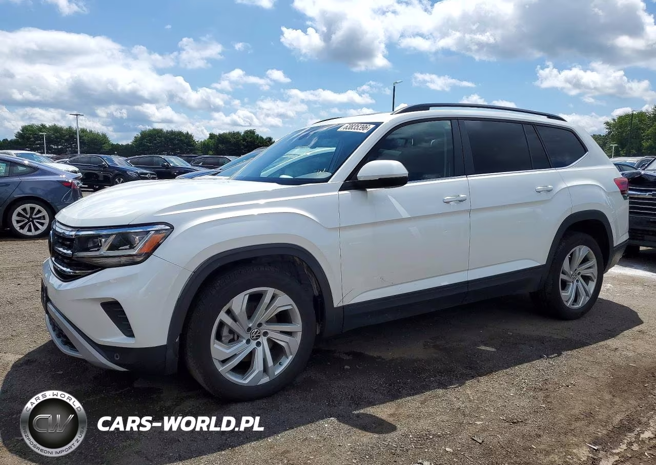 2021 Volkswagen Atlas Se VIN:1V2KP2CA9MC604315 - 1