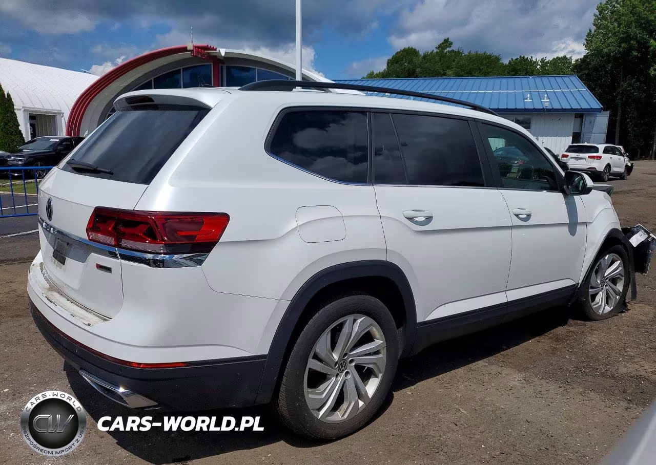 2021 Volkswagen Atlas Se VIN:1V2KP2CA9MC604315 - 3