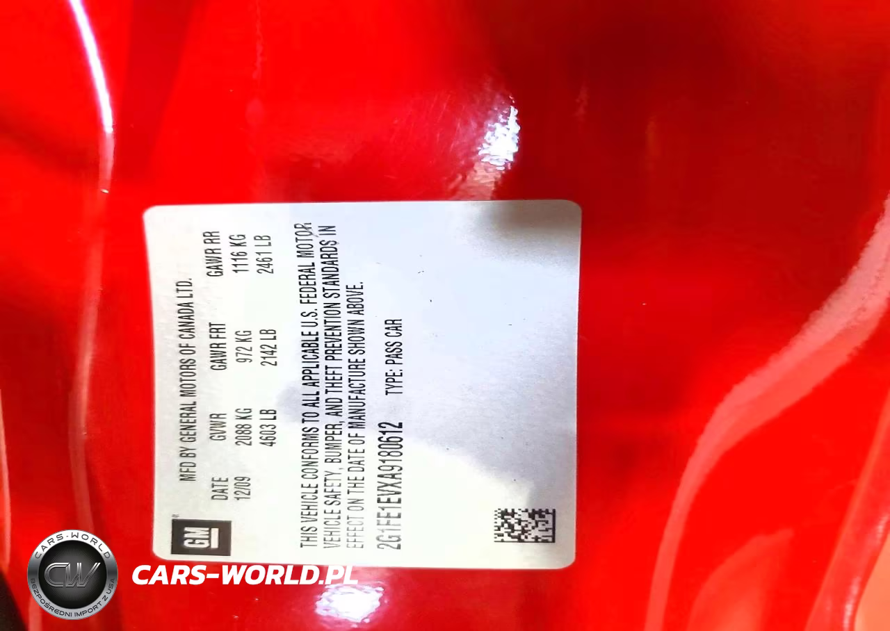 2010 Chevrolet Camaro Ls VIN:2G1FE1EVXA9180612 - 12