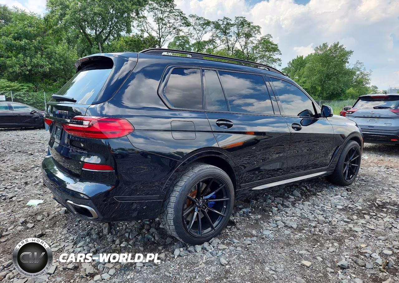 2020 BMW X7 M50I VIN:5UXCX6C04LLE35521 - 3