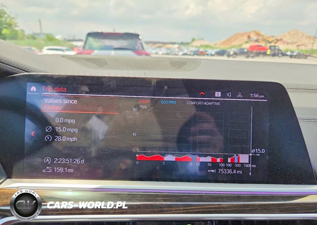 2020 BMW X7 M50I VIN:5UXCX6C04LLE35521 - 9